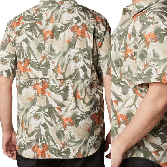 Columbia Men's Silver Ridge Utility Lite, Ancient Fossil Floriculture, 4X Big - Picture 9 of 16